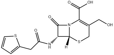 头孢噻吩杂质B 结构式