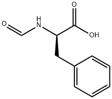 N-ホルミル-D-フェニルアラニン 化学構造式