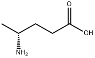 (4R)-4-Aminopentanoic acid Struktur