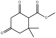 2,2-二甲基-4,6-二氧环己烷-1-羧酸甲酯, 59373-32-9, 结构式