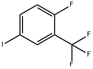 2-FLUORO-5-IODOBENZOTRIFLUORIDE Structure