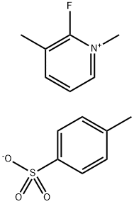 2-フルオロ-1,3-ジメチルピリジニウムP-トルエンスルホナート 化学構造式