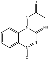 4-Acetoxy-3-imino-3,4-dihydro-1,2,4-benzotriazine 1-oxide|