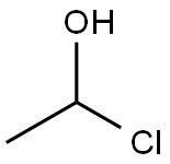 1-Chloroethanol Structure