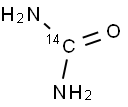 尿素 (14C) 化学構造式