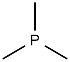 トリメチルホスフィン 化学構造式