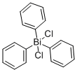 トリフェニルビスマス ジクロリド 化学構造式