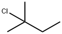 2-クロロ-2-メチルブタン 化学構造式
