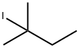 2-碘-2-甲基丁烷,594-38-7,结构式