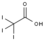 2,2,2-トリヨード酢酸 化学構造式