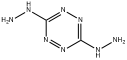 1,2,4,5-Tetrazine-3,6-dione, 1,2-dihydro-, dihydrazone Struktur
