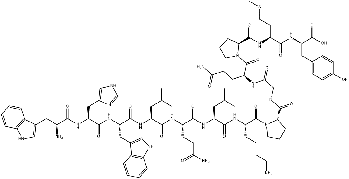 А1-粘合因子乙酸盐, 59401-28-4, 结构式