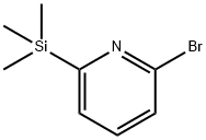 2-溴-6-(三甲基甲硅烷基)吡啶,59409-80-2,结构式