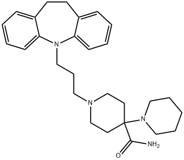 1'-(3-(10,11-Dihydro-5H-dibenz-(b,f)azepin-5-yl)-propyl)-(1,4'-bipiperidin)-4'-carboxamid