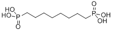 1,8-オクタンジホスホン酸 化学構造式