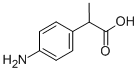 2-(4-氨基苯基)丙酸, 59430-62-5, 结构式