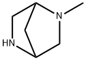 2,5-DIAZABICYCLO[2.2.1]HEPTANE, 2-METHYL- Struktur