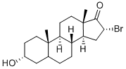 16A-BROMOANDROSTERONE Struktur