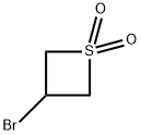 3-bromothietane 1,1-dioxide Struktur