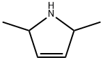2,5-ジメチル-3-ピロリン 化学構造式
