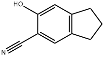 1H-Indene-5-carbonitrile, 2,3-dihydro-6-hydroxy- (9CI),594813-48-6,结构式