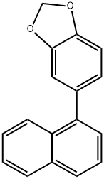 5-NAPHTHALEN-1-YL-BENZO[1,3]DIOXOLE Structure