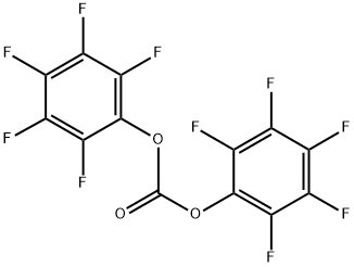 BIS(PENTAFLUOROPHENYL)CARBONATE Struktur