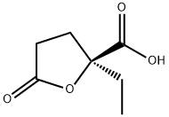 2-Furancarboxylicacid,2-ethyltetrahydro-5-oxo-,(2S)-(9CI),594845-75-7,结构式