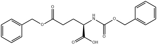 Z-D-GLU(OBZL)-OH Structure