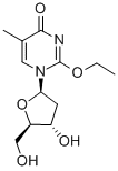 2-O-エチルチミジン 化学構造式