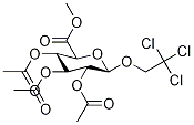 Trichloroethyl β-D-Glucopyranosiduronic Acid Methyl Ester Triacetate Structure