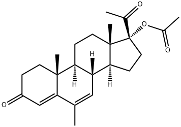 Megestrol acetate Structure