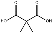 Dimethylmalonic acid Struktur