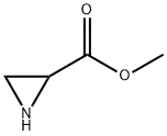アジリジン-2-カルボン酸メチル 化学構造式