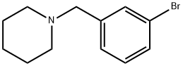 1-(3-Bromobenzyl)piperidine Struktur