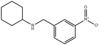 N-(3-nitrobenzyl)cyclohexanamine Struktur