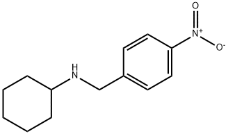 N-(4-nitrobenzyl)cyclohexanamine Struktur