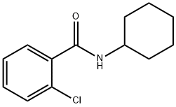2-クロロ-N-シクロヘキシルベンズアミド 化学構造式