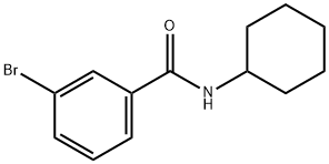 3-Bromo-N-cyclohexylbenzamide Struktur