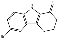 6-溴-2,3,4,9-四氢咔唑-1-酮,59514-18-0,结构式
