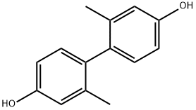 2,2'-DIMETHYL-4,4'-BIPHENYLDIOL Structure