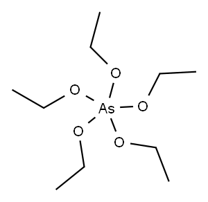 Pentaethoxyarsorane Struktur