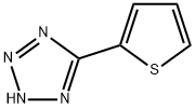 5-(2-噻吩基)-2H-四唑,59541-58-1,结构式