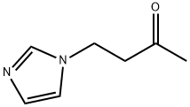 4-IMIDAZOL-1-YL-BUTAN-2-ONE 结构式