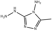 3-肼基-5-甲基-4H-1,2,4-三唑-4-胺盐酸盐 结构式