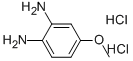 4-メトキシベンゼン-1,2-ジアミン二塩酸塩 化学構造式