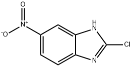 2-CHLORO-5-NITRO-1H-1,3-BENZIMIDAZOLE 化学構造式