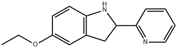 1H-Indole,5-ethoxy-2,3-dihydro-2-(2-pyridinyl)-(9CI),595546-77-3,结构式