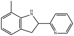 1H-Indole,2,3-dihydro-7-methyl-2-(2-pyridinyl)-(9CI)|
