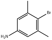 4-溴-3,5-二甲基苯胺,59557-90-3,结构式